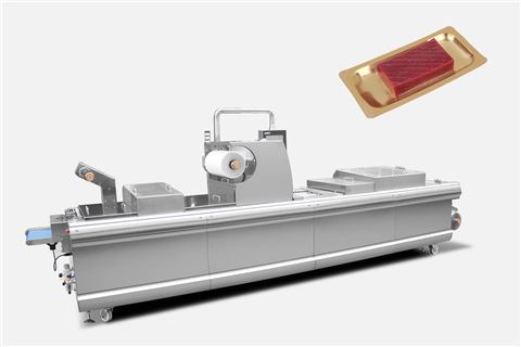 肉磚全自動真空貼體包裝機